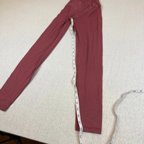 Aerie OFFLINE Real Me Crossover 7/8 Leggings High Rise Mauve Rose XS - Picture 2 of 5